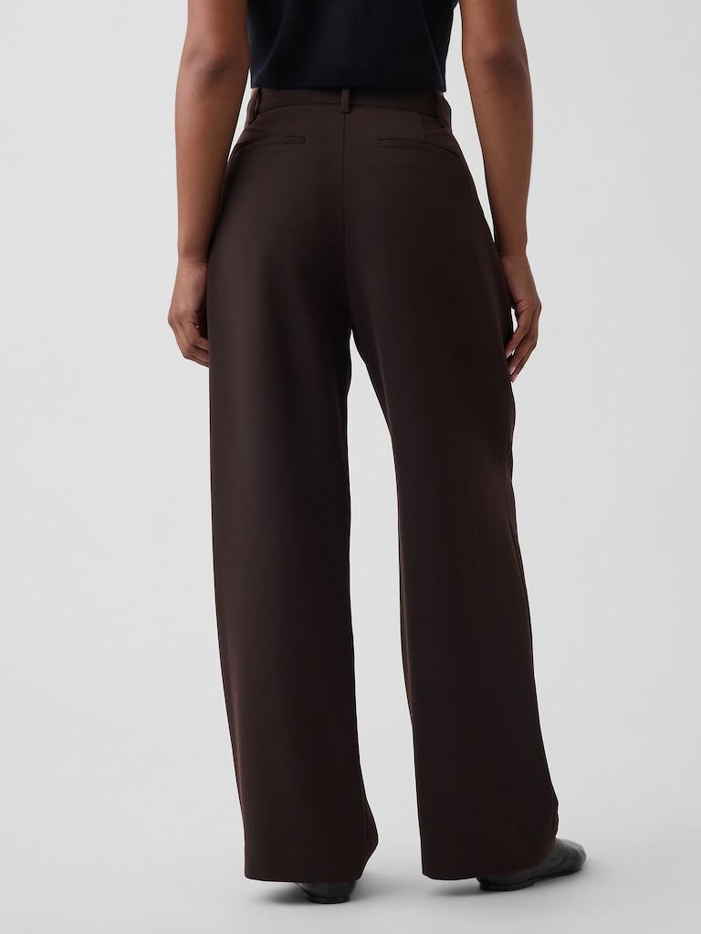 Curvy 365 High Rise Pleated Trousers