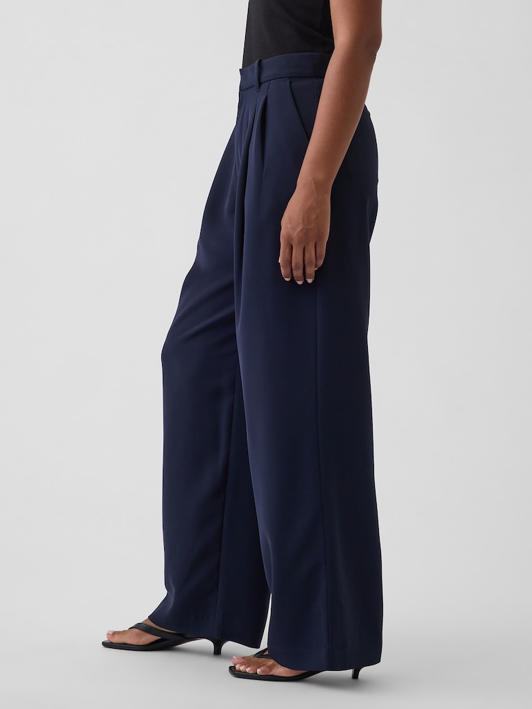 Curvy 365 High Rise Pleated Trousers