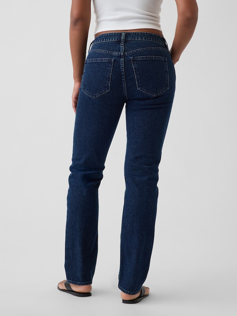 Curvy Low Rise '90s Slim Straight Jeans