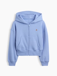 Kids VintageSoft Oversized Logo Zip Hoodie