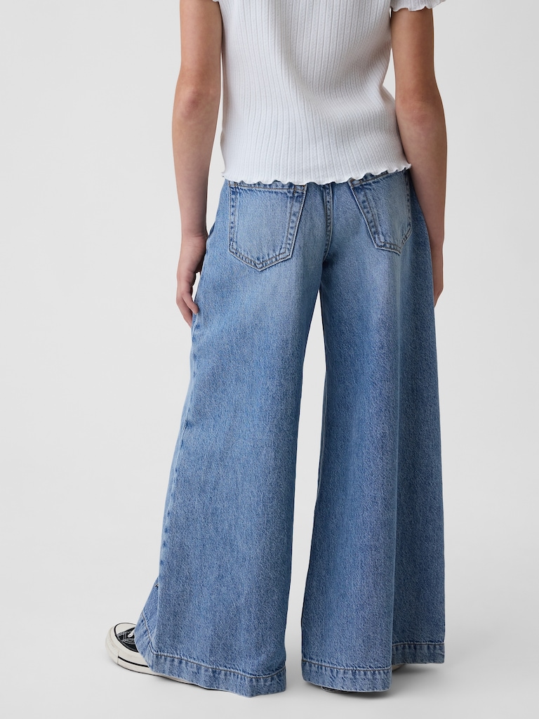 Kids Low Rise Extra Baggy Jeans