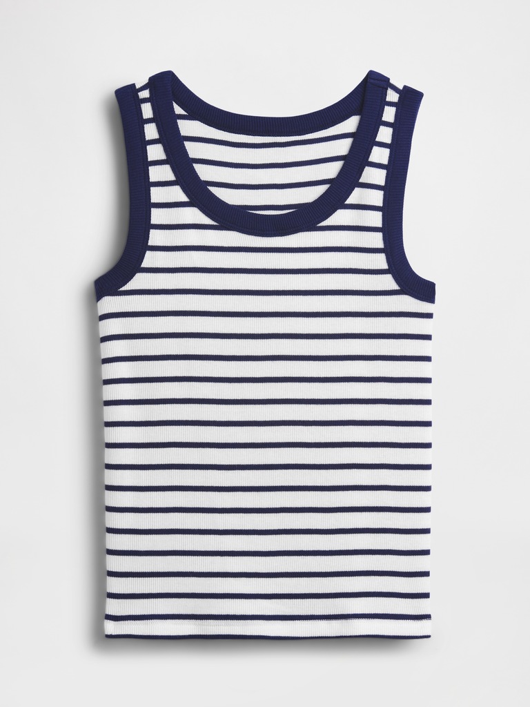 Kid Rib Scoop Tank Top