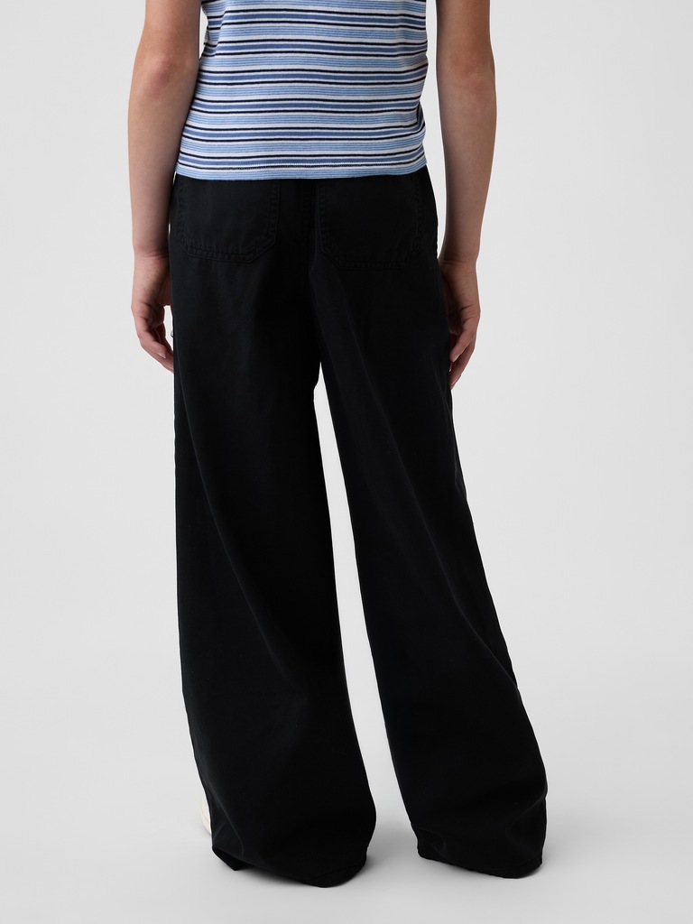 Kids Twill Baggy Pants