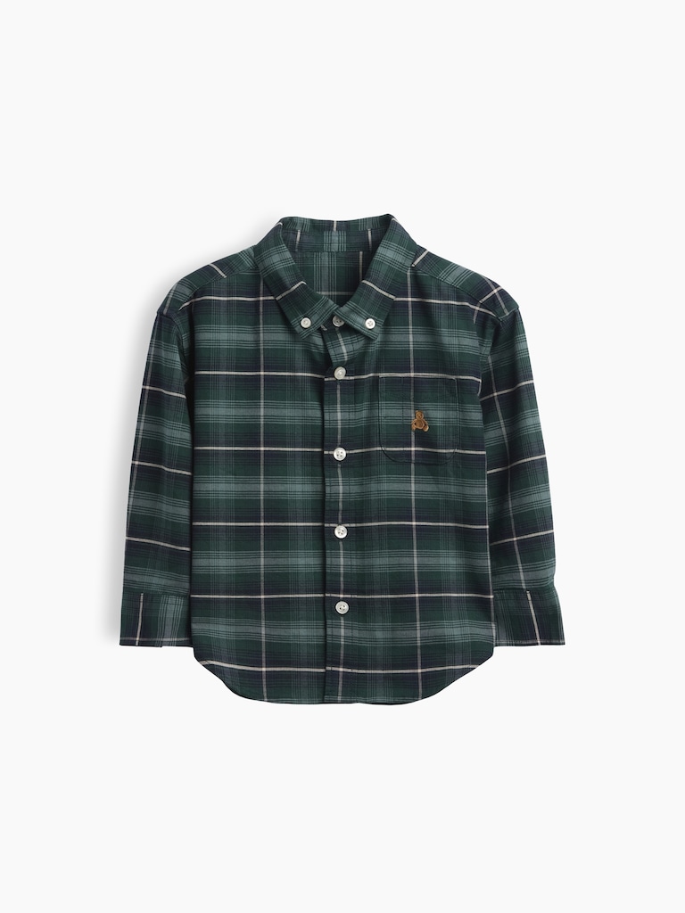 Baby & Toddler Print Oxford Big Shirt