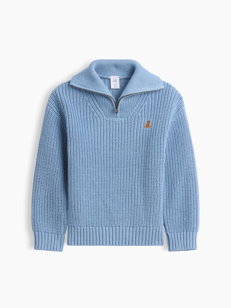 Baby & Toddler Quarter-Zip Sweater