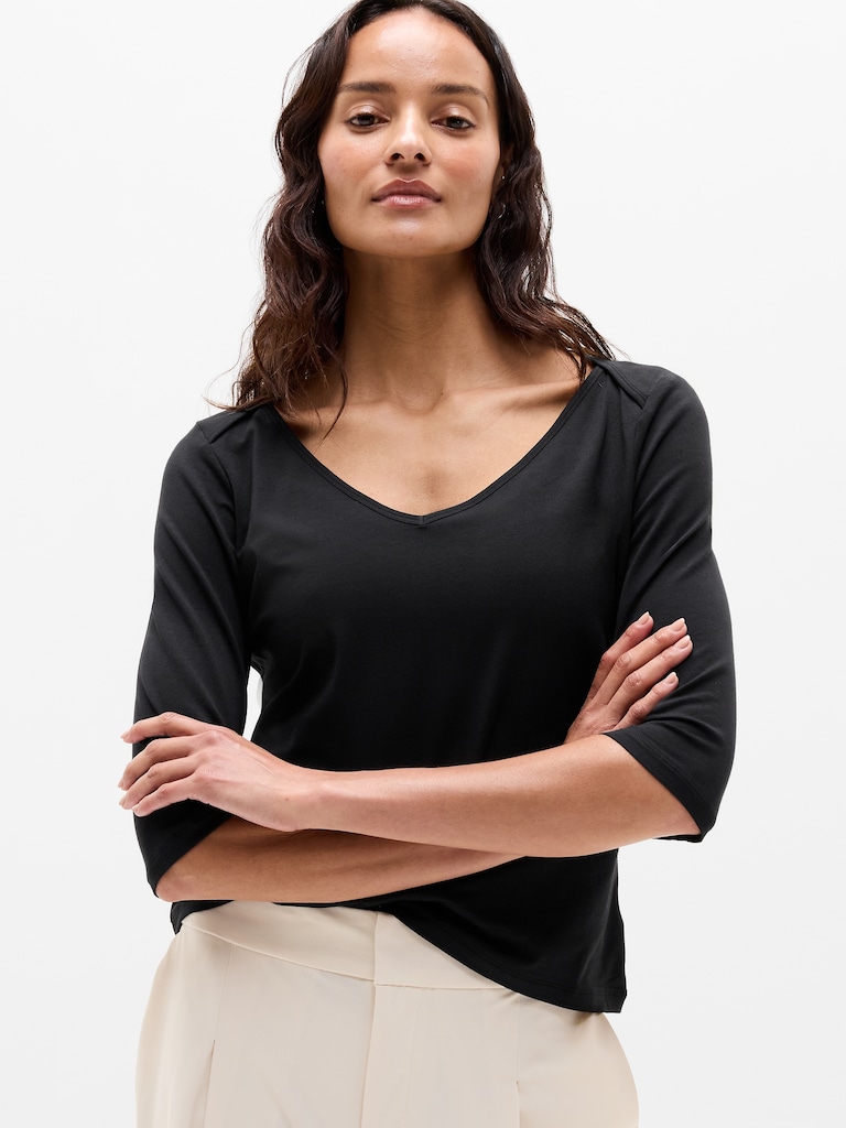 Foundation Midi Sleeve Tee