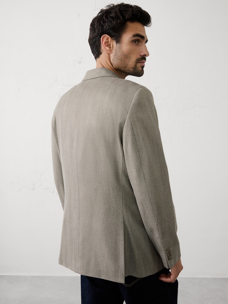 Herringbone Suit Jacket