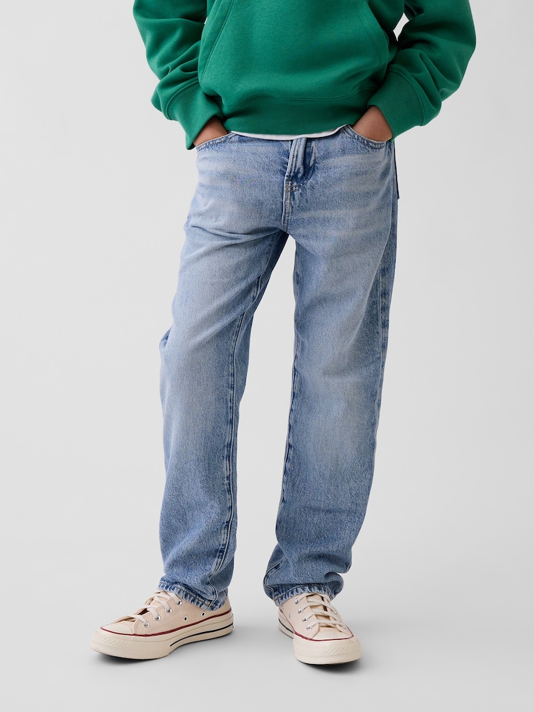Kids Relaxed Straight Jeans