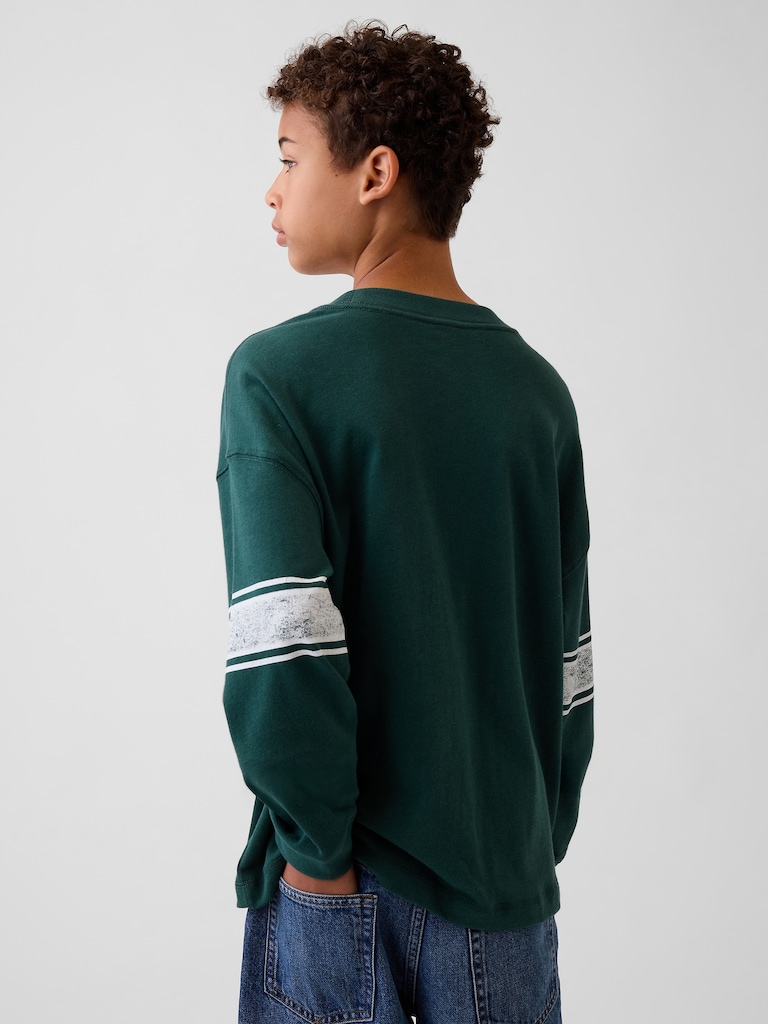 Kids Heavyweight Oversized Graphic T-Shirt