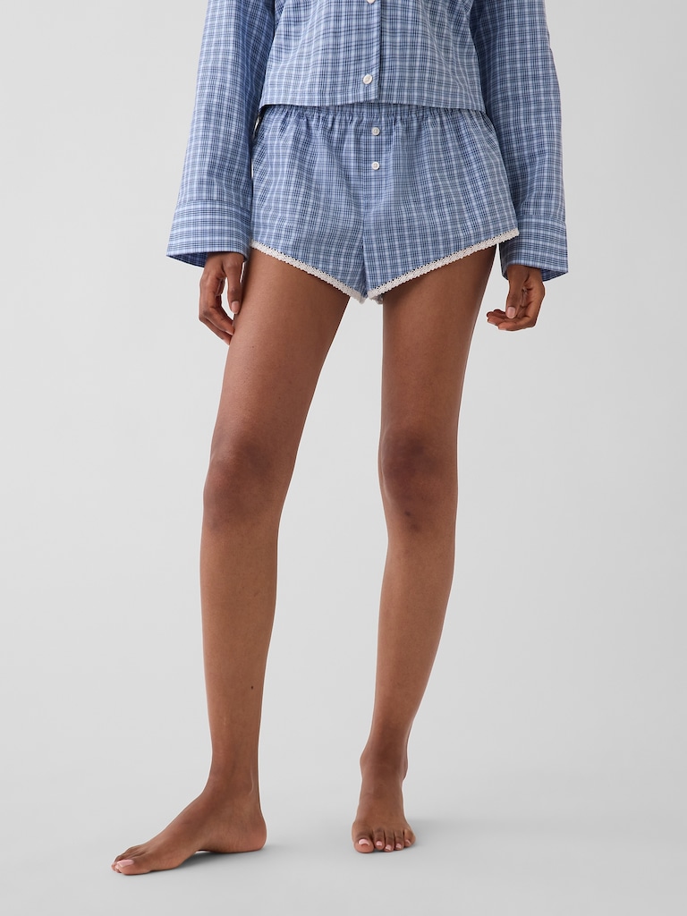 Poplin Bloomer PJ Shorts