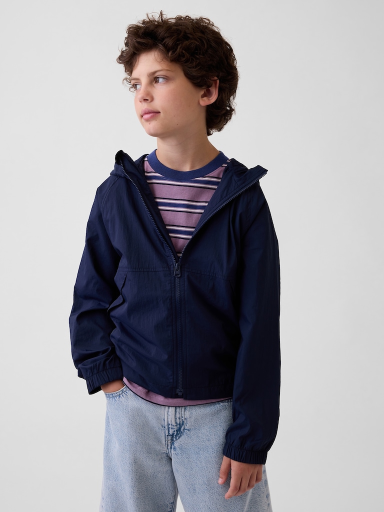 Kids Relaxed Windbreaker