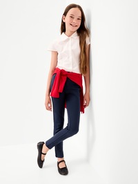 School Uniform Ponte-Knit Jeggings for Girls