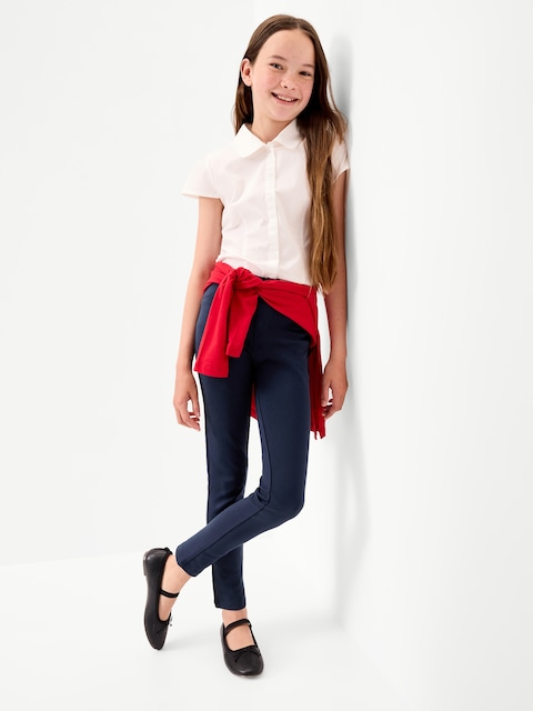 School Uniform Ponte-Knit Jeggings for Girls