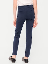 School Uniform Ponte-Knit Jeggings for Girls