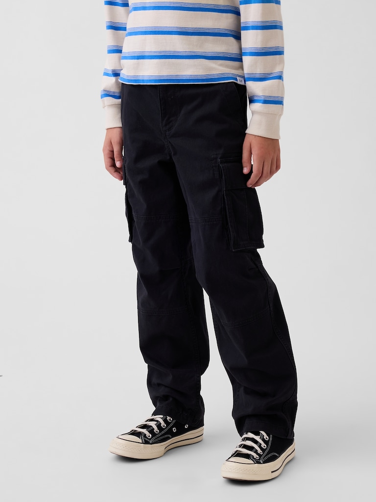 Kids Loose Cargo Pants