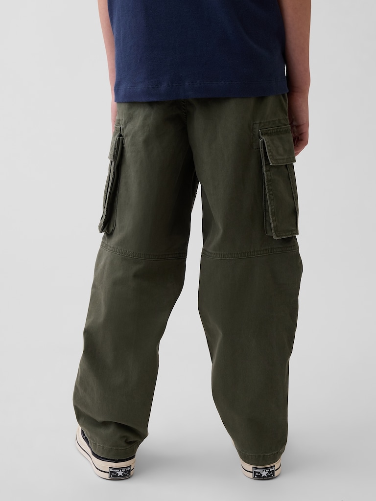 Kids Loose Cargo Pants
