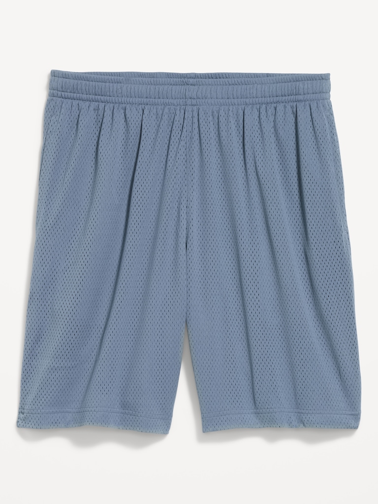Baggy Mesh Shorts -- 9-inch inseam