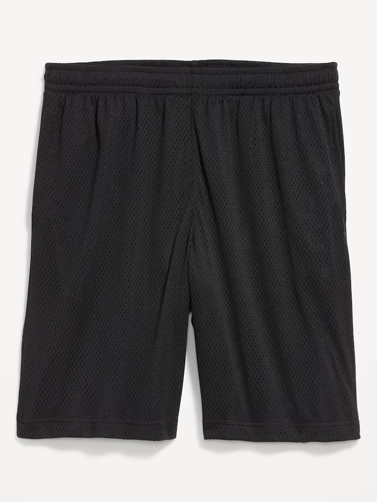 Baggy Mesh Shorts -- 9-inch inseam
