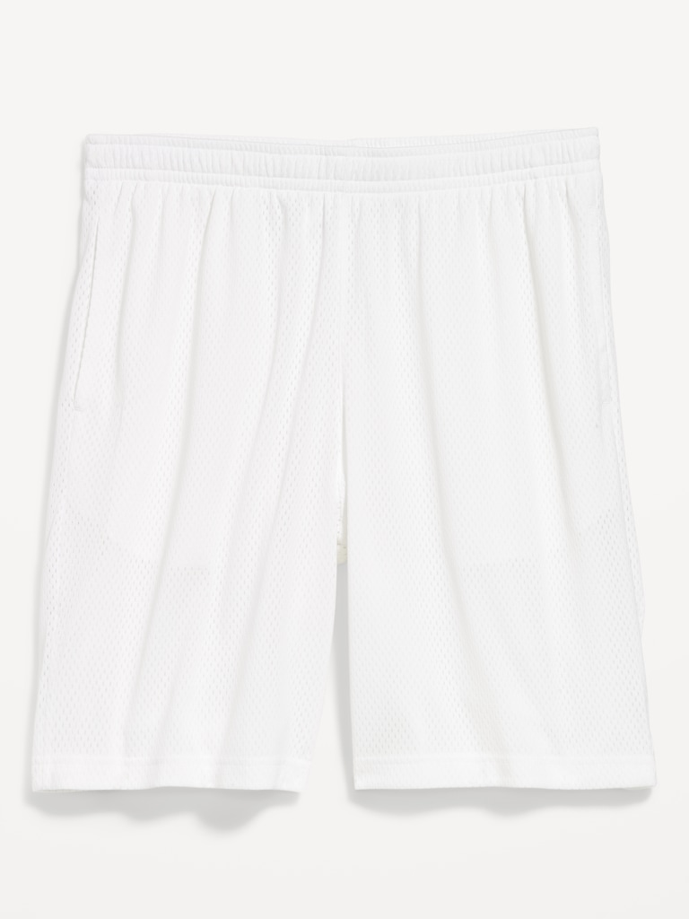 Baggy Mesh Shorts -- 9-inch inseam