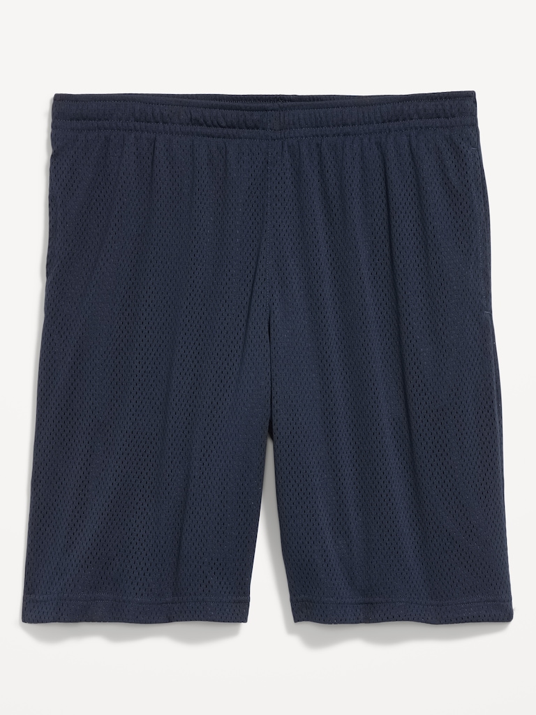 Baggy Mesh Shorts -- 9-inch inseam