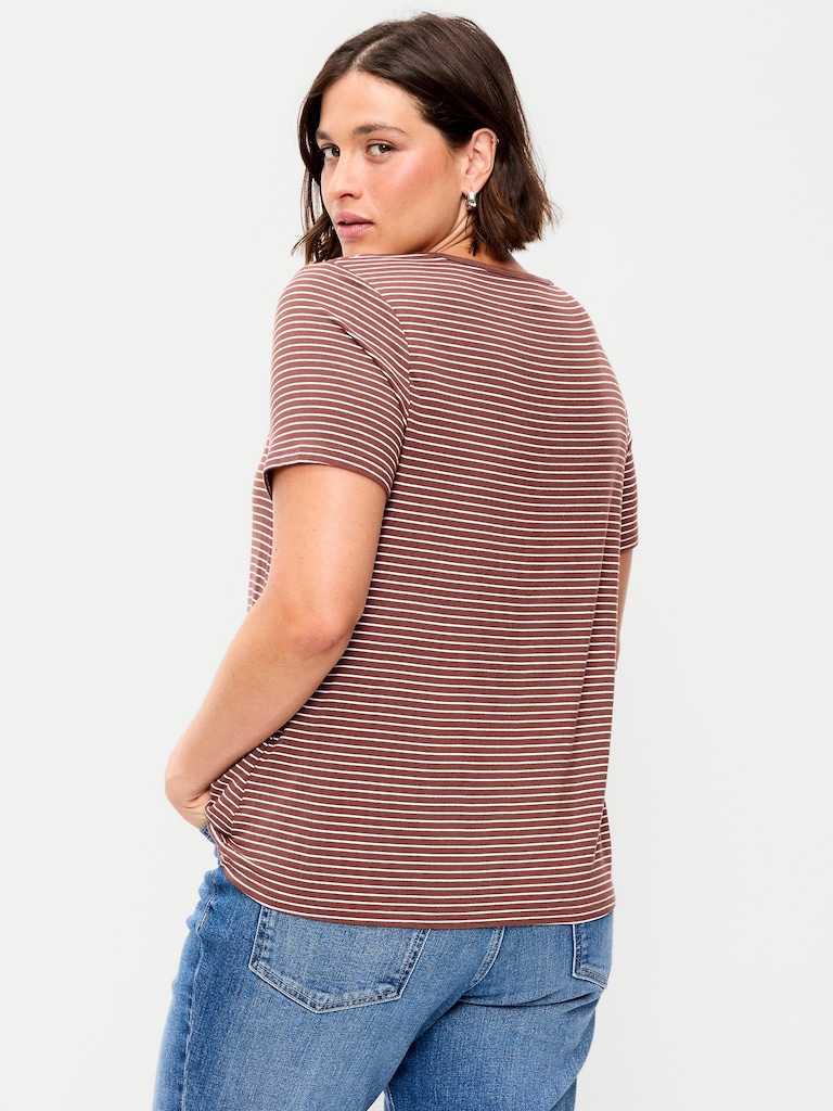 Luxe Crew-Neck T-Shirt
