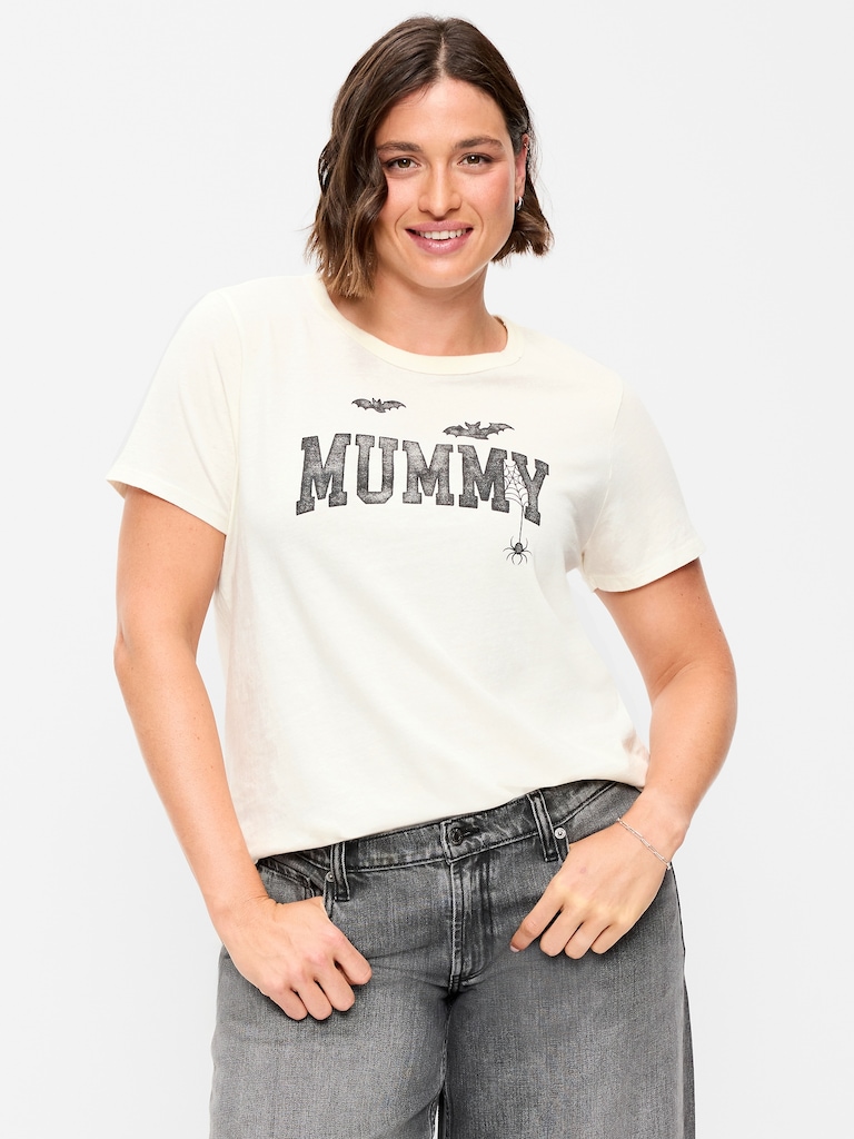 EveryWear Crew-Neck Graphic T-Shirt