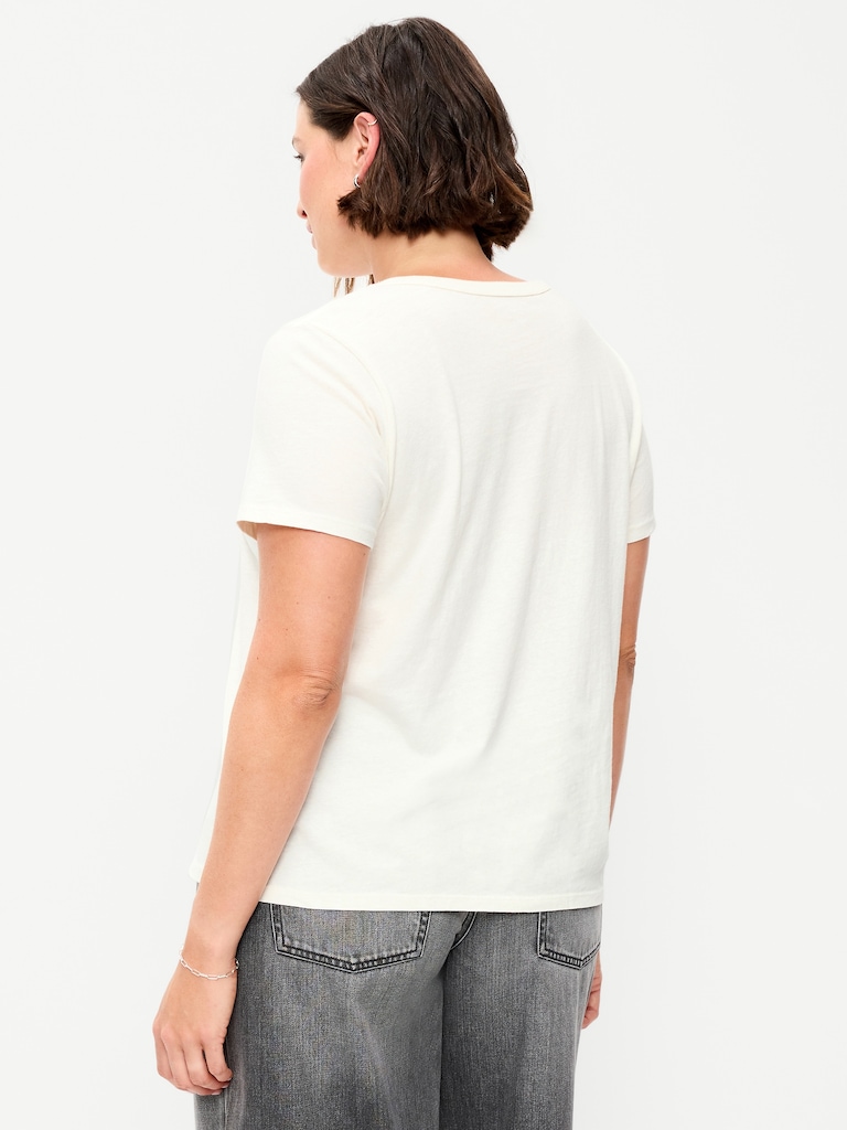 EveryWear Crew-Neck Graphic T-Shirt
