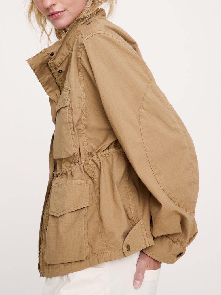 Blouson d’aviateur en coton indéchirable