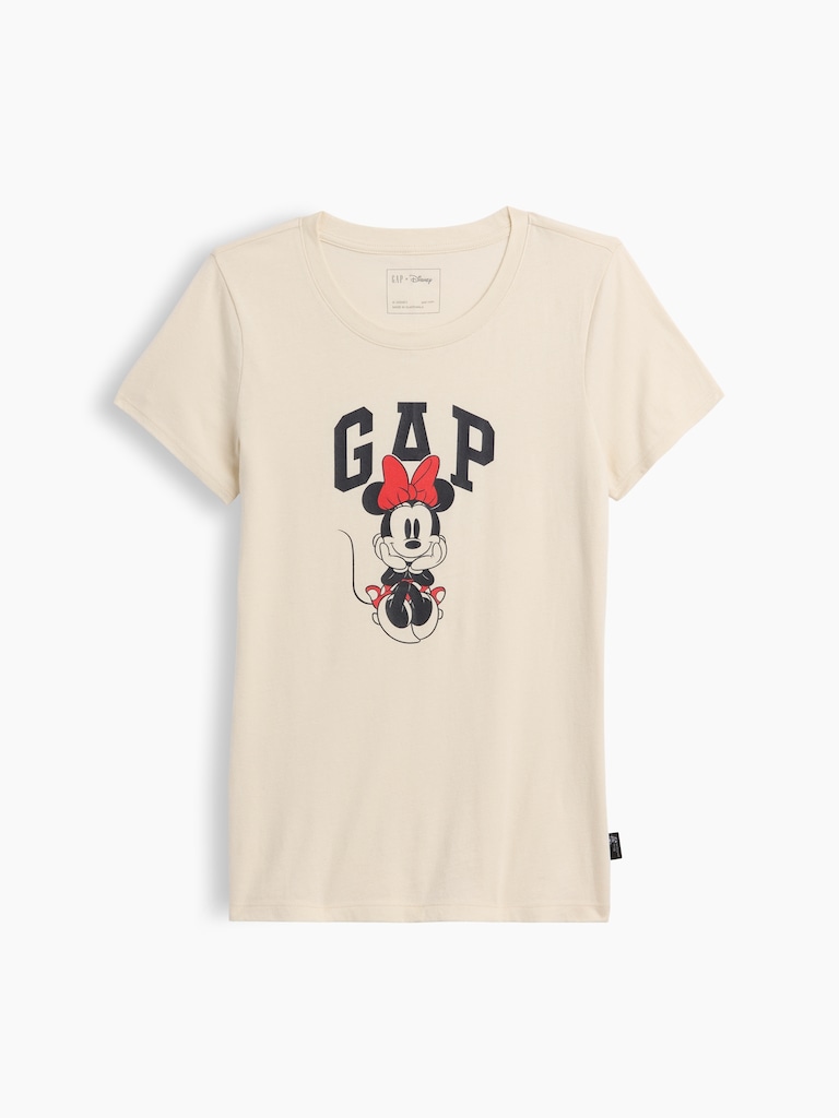 Gap × Disney Minnie Mouse Logo T-Shirt