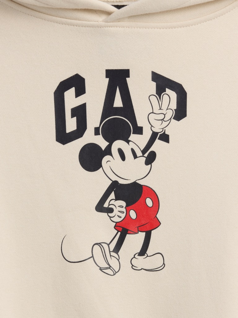 GapKids × Disney Mickey Mouse Relaxed Logo Hoodie