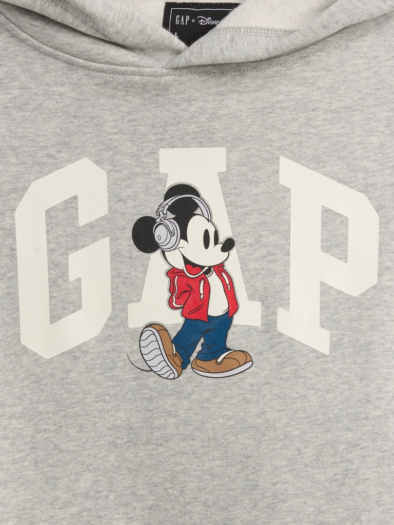 GapKids × Disney Mickey Mouse Relaxed Logo Hoodie