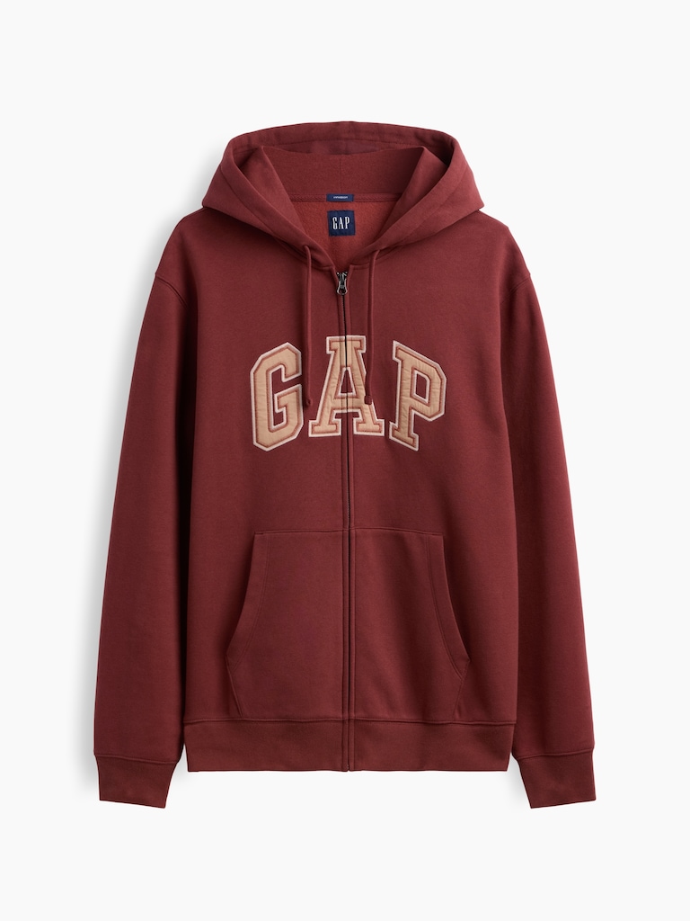 Adult VintageSoft Arch Logo Zip Hoodie