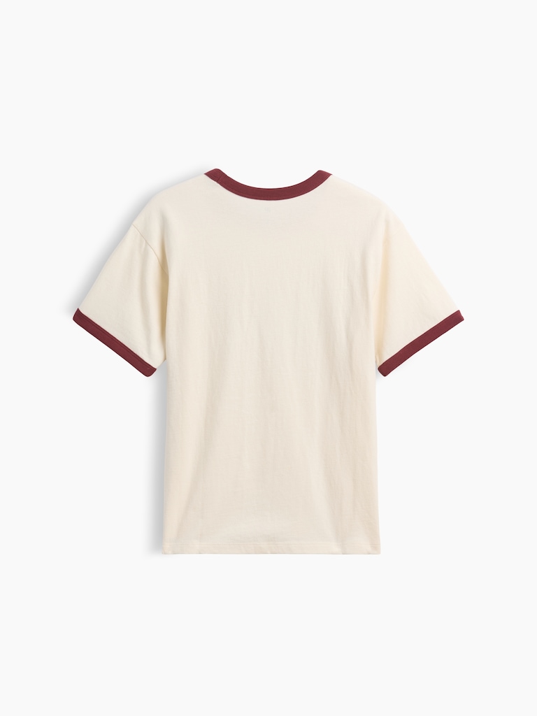 Kids Relaxed New York Graphic Ringer T-Shirt