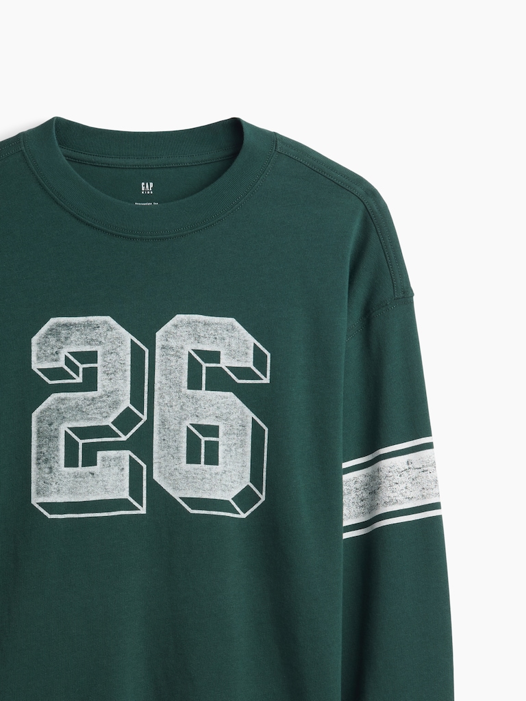 Kids Heavyweight Oversized Graphic T-Shirt
