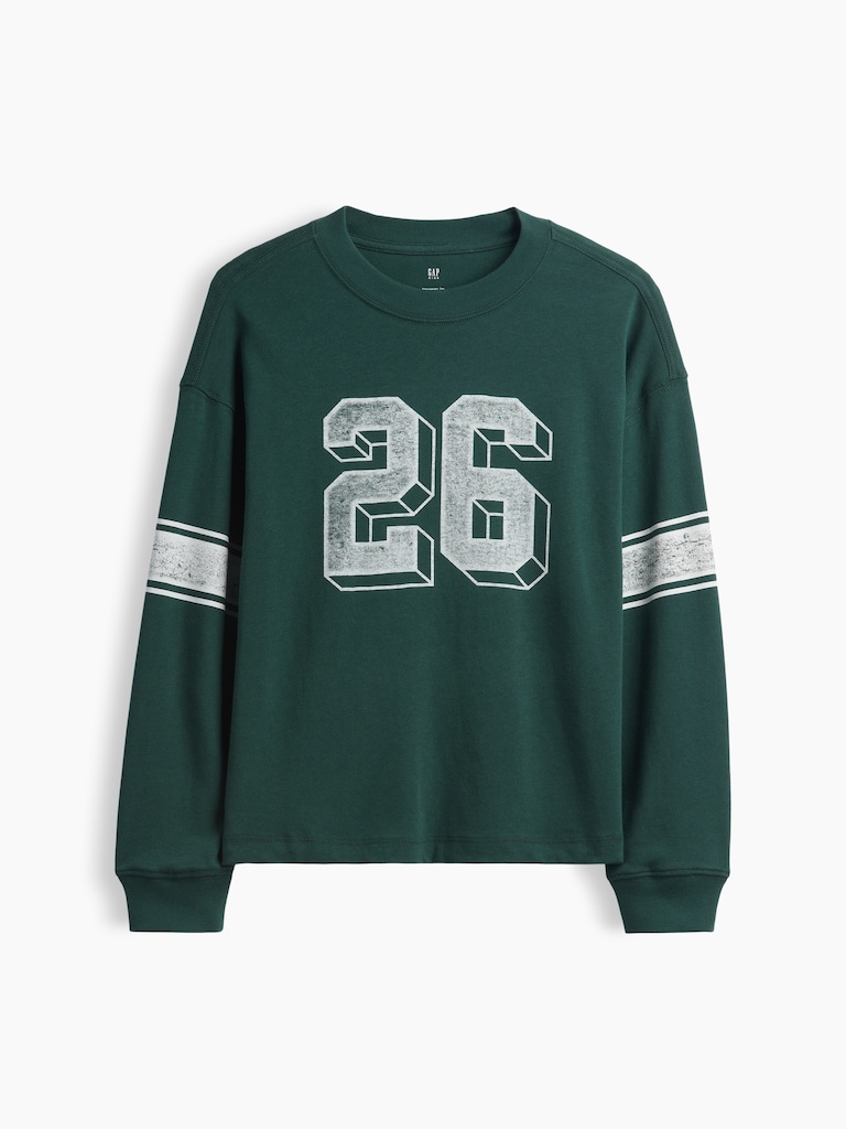 Kids Heavyweight Oversized Graphic T-Shirt