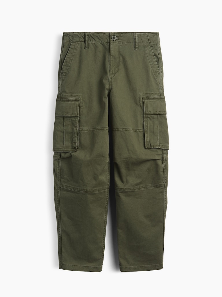 Kids Loose Cargo Pants