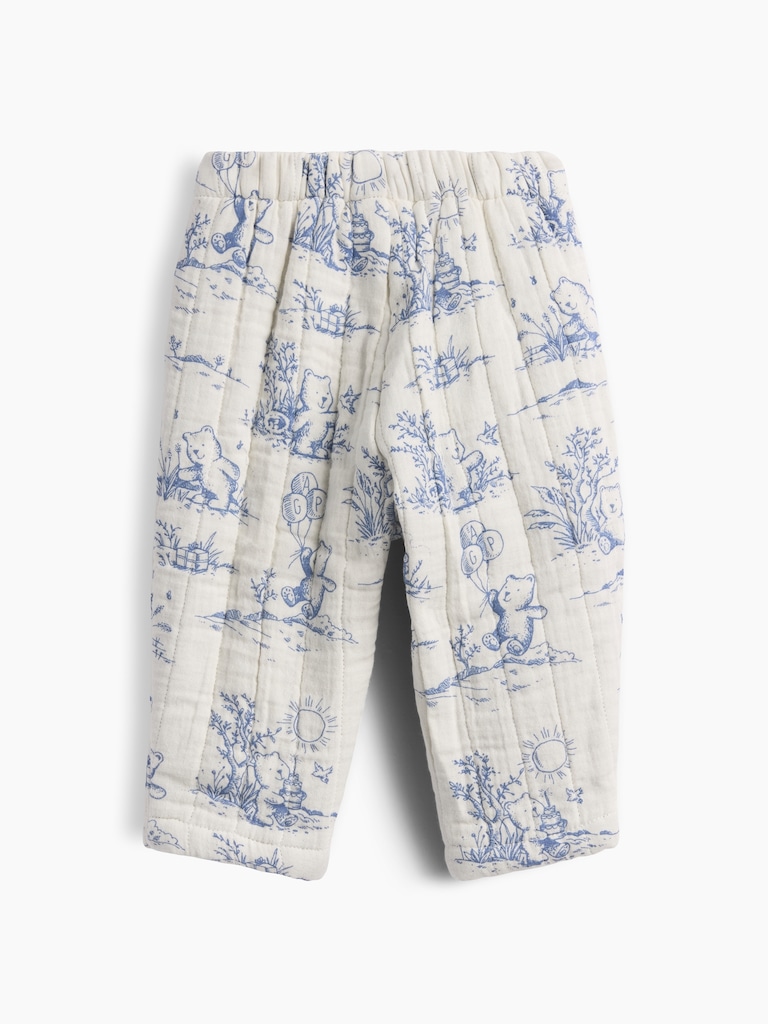 Baby Quilted Gauze Pull-On Pants