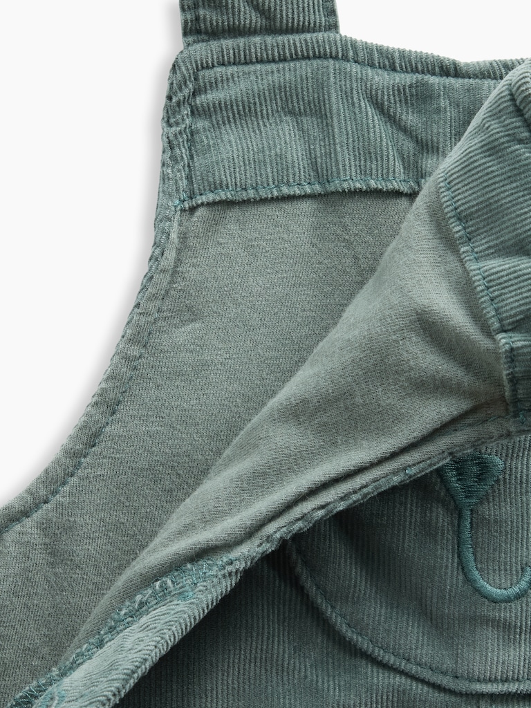 Baby Corduroy Bear Pocket Overalls