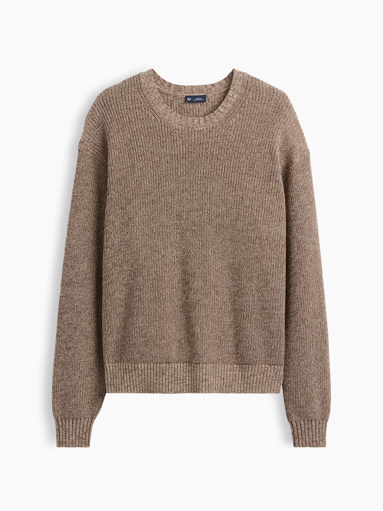 Relaxed Shaker Sweater