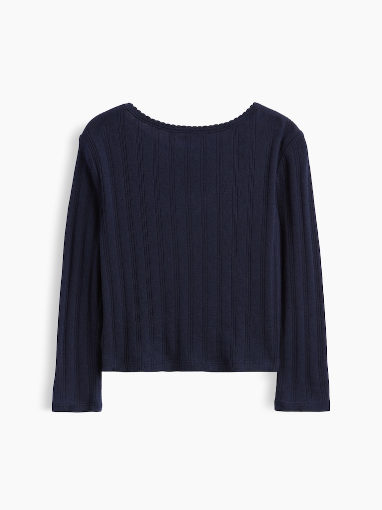 Baby & Toddler Pointelle Rib T-Shirt