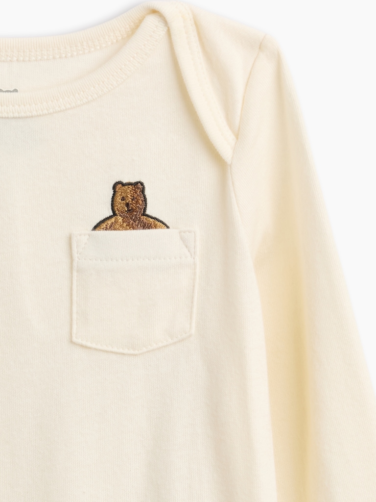 Baby Organic Cotton Pocket Bodysuit