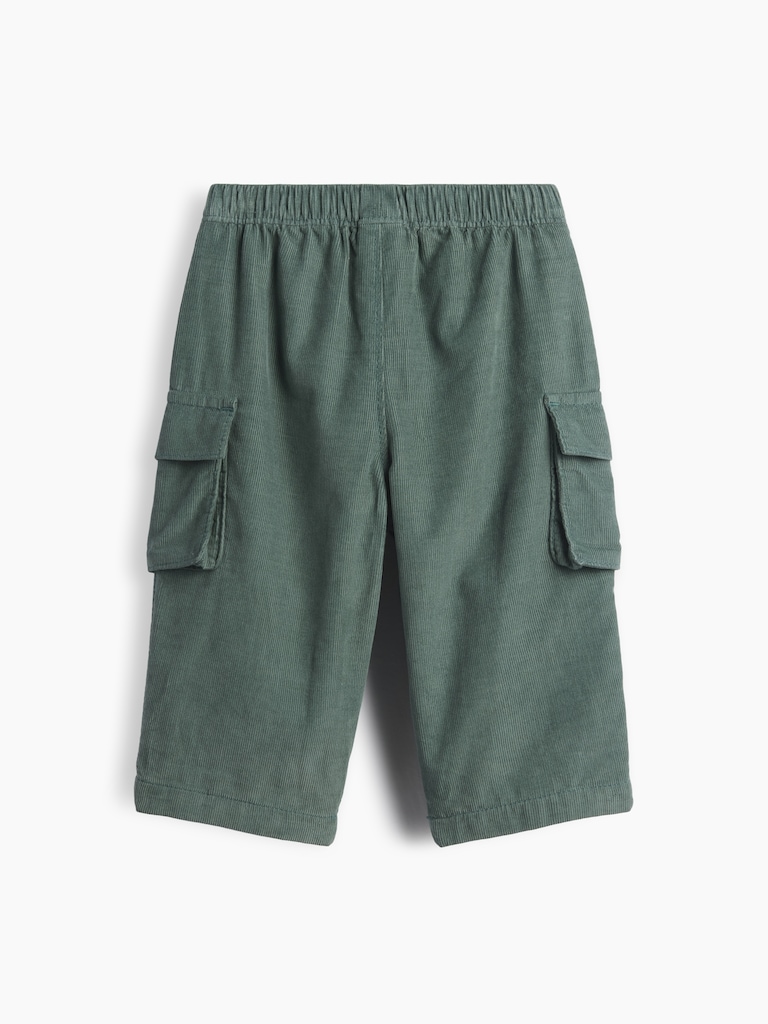 Baby Corduroy Pull-On Cargo Pants