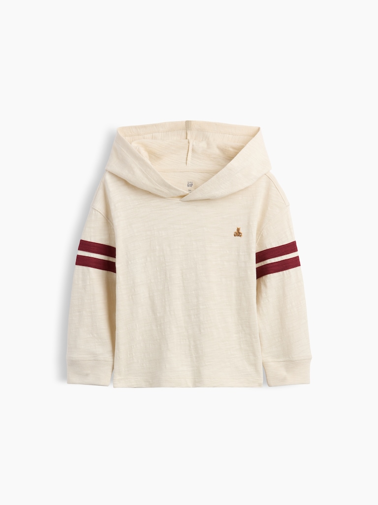 Baby & Toddler Organic Cotton Hooded T-Shirt