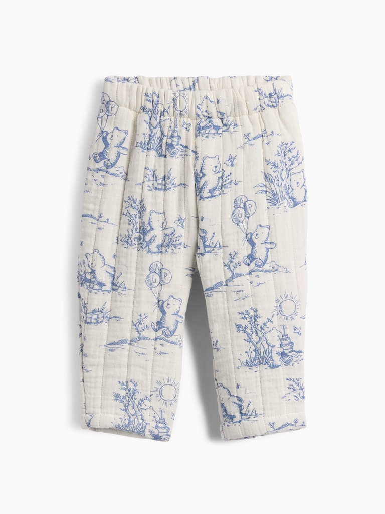 Baby Quilted Gauze Pull-On Pants