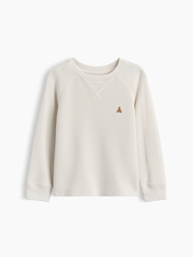 Baby & Toddler Textured Crewneck T-Shirt