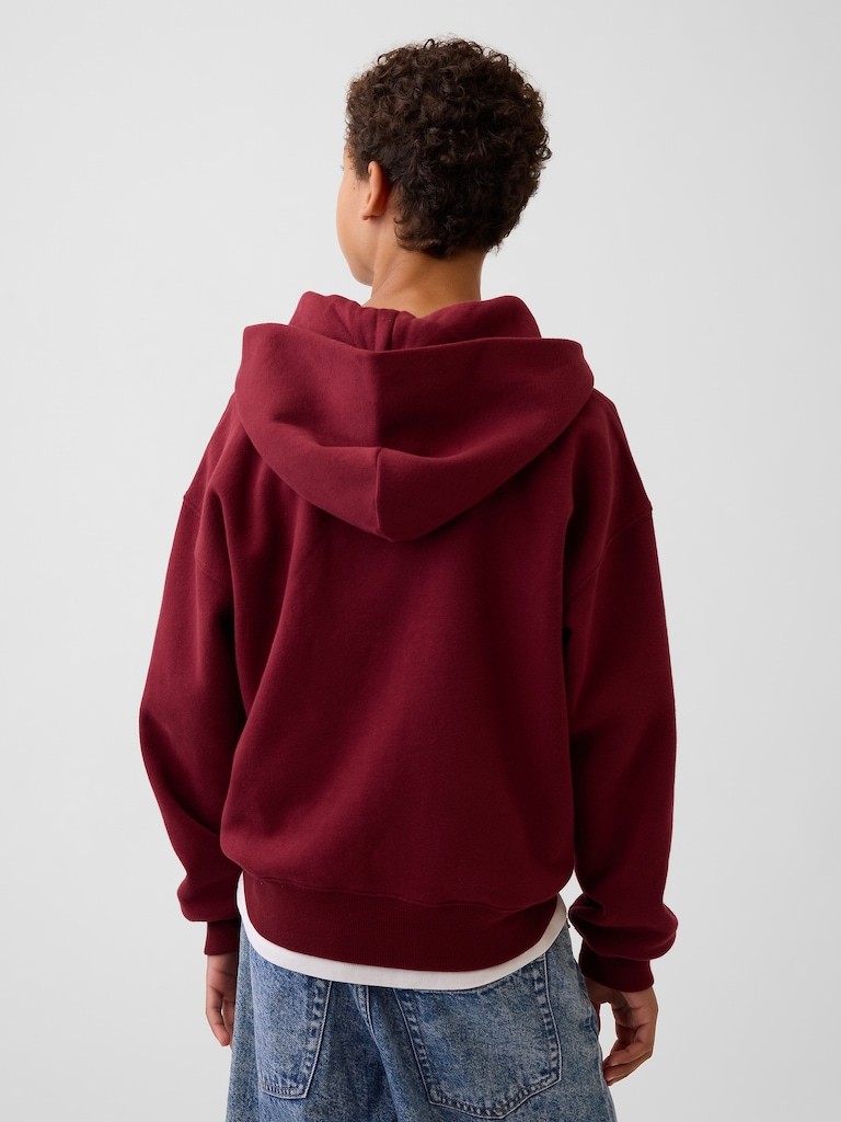 Kids VintageSoft Relaxed Zip Hoodie