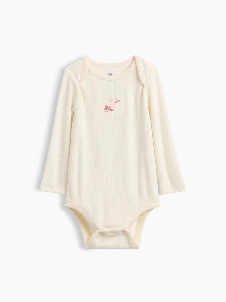 Baby Softspun Pointelle Bodysuit