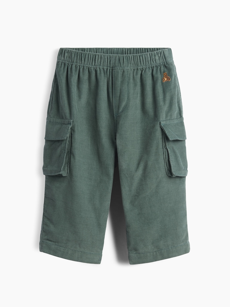 Baby Corduroy Pull-On Cargo Pants