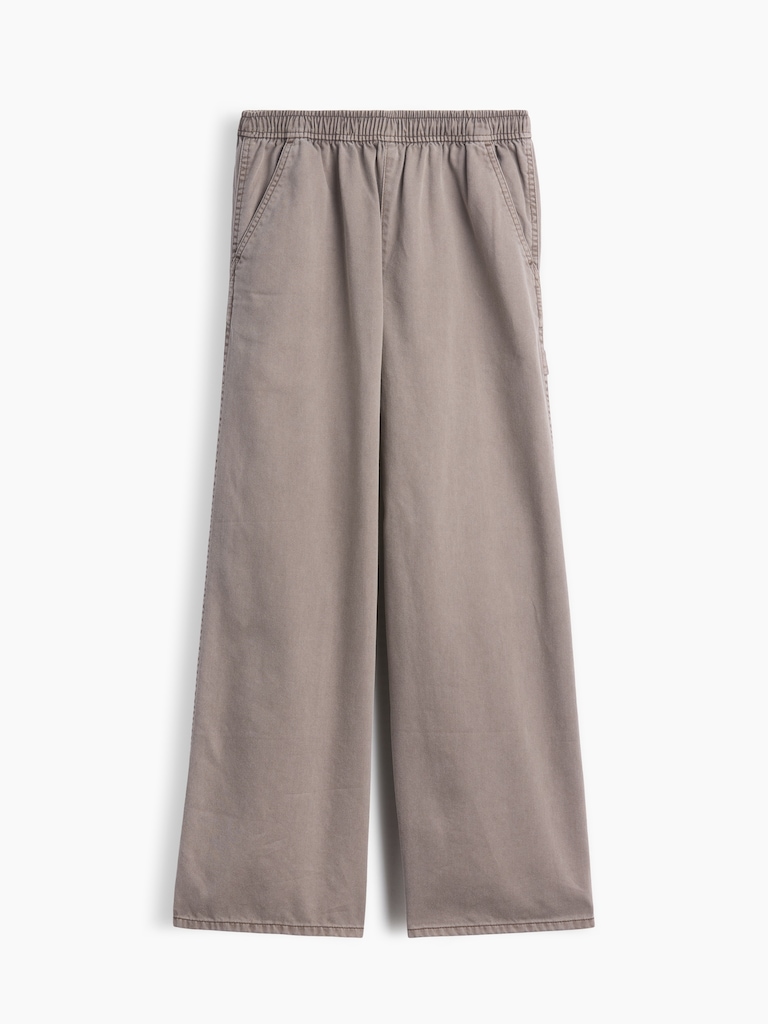 Kids Easy Wide-Leg Utility Pants