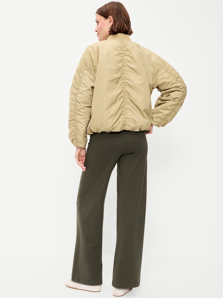 High-Waisted Fashion Wide-Leg Leggings